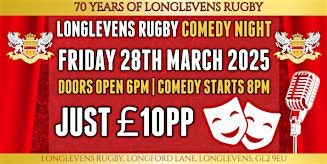 Comedy Night - at Longlevens Rugby | Longlevens RFC