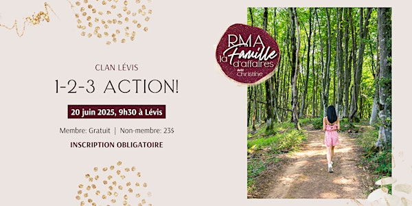 1-2-3 ACTION ! | Parc de la Rivière Etchemin