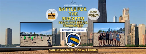 Battle For The Buckets! Beach Volleyball Tournament | North Avenue Beach