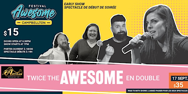 Twice the Awesome! The Early Show (Part un) | Artisan Brewing Co.