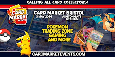 Bristol Card Market - May 2026 | Ashton Gate Stadium