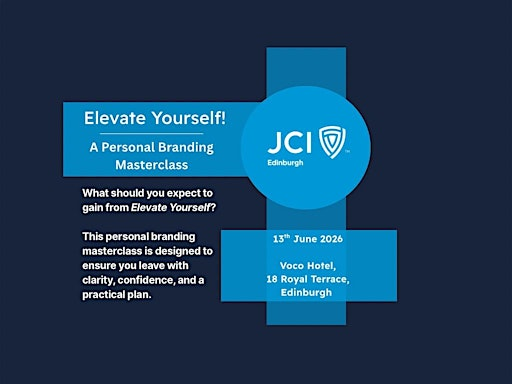 Elevate Yourself! A Personal Branding Masterclass | voco Edinburgh - Royal Terrace by IHG
