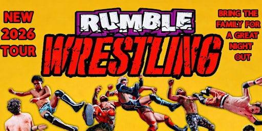 Rumble Wrestling Deal: 2 Kids Go FREE with Every Adult Ticket!  August 2026 | The Oval Bandstand & Lawns