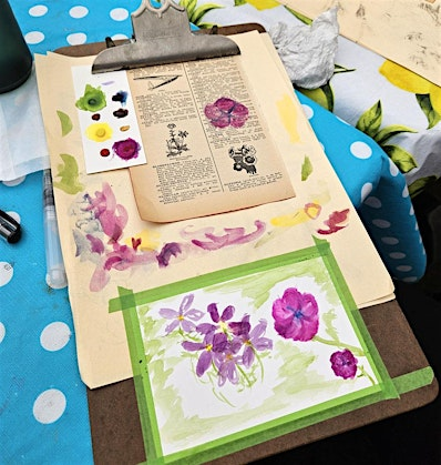 Art in the Garden: SKETCHING AND PAINTING (Intergenerational) | Carr House National Historic Site