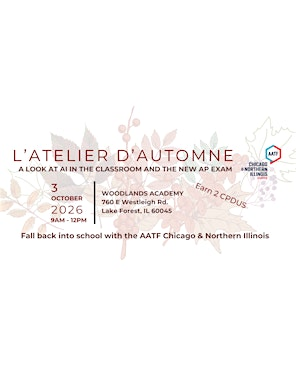 L'Atelier d'Automne | Woodlands Academy