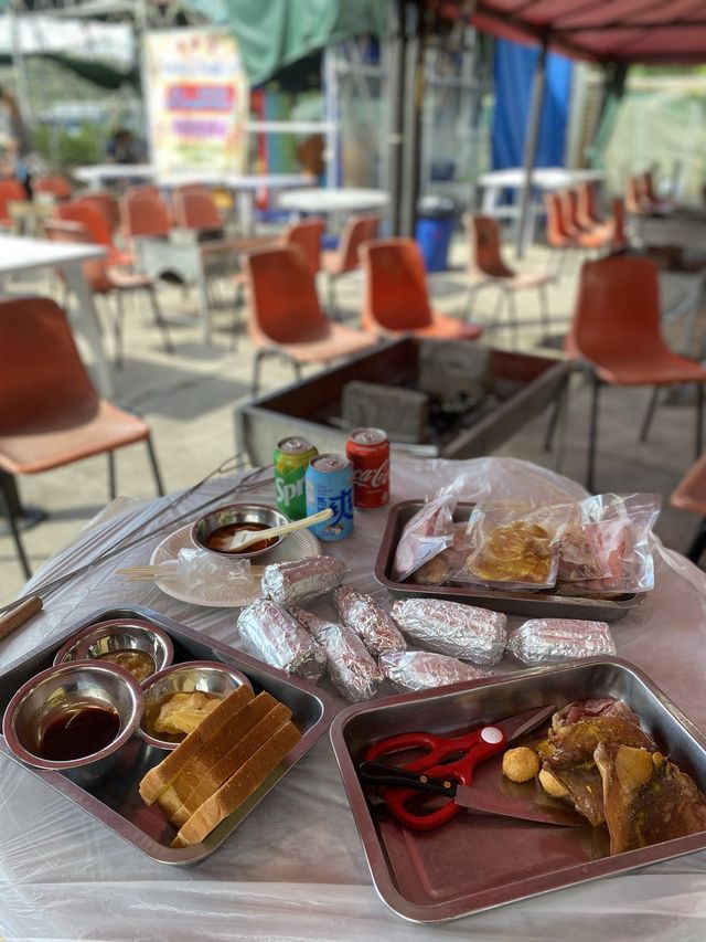 東涌馬拉松式BBQ 燒足7 小時 任飲任食