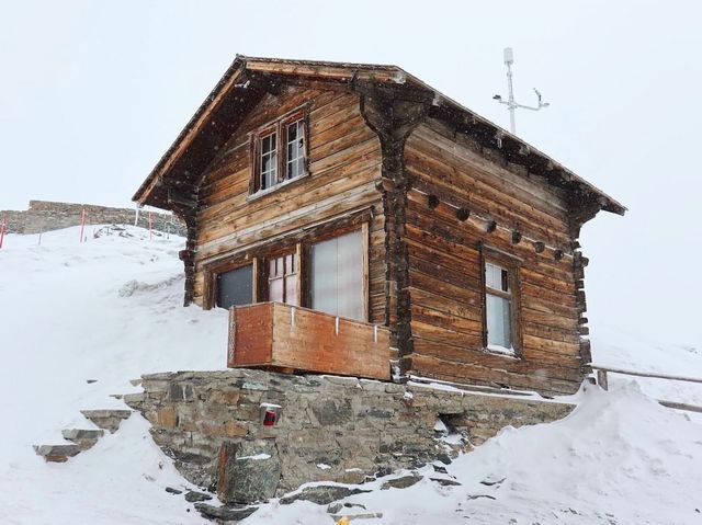 重現三角朱古力上的雪山