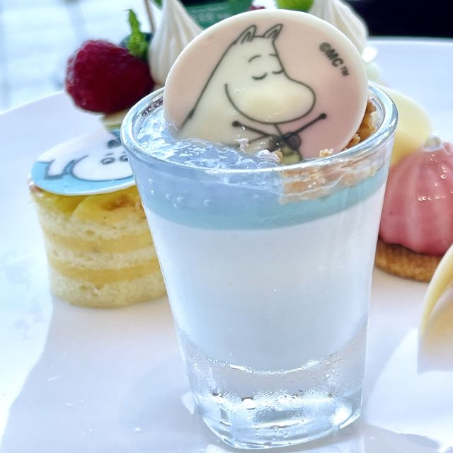 望住靚景嘆期間限定‼️「姆明主題下午茶」