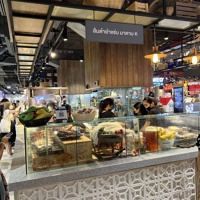 ส้มตำยำแซ่บมาดามK สามย่านมิตรทาวน์