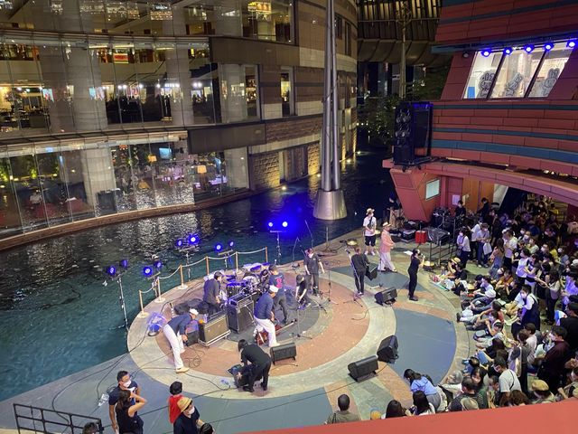 福岡中洲。秋の定番イベント『中洲jazz』(夜)