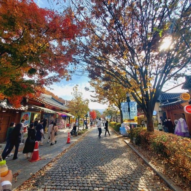 Colourful autumn of Jeonju