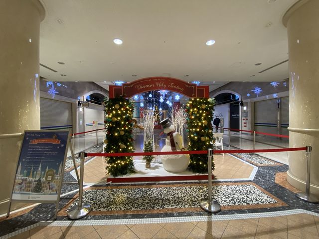 大阪・梅田の地下。ディアモール大阪(DIAMOR Osaka)のクリスマス
