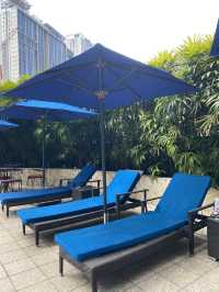 Pool with unparalleled view of KL city