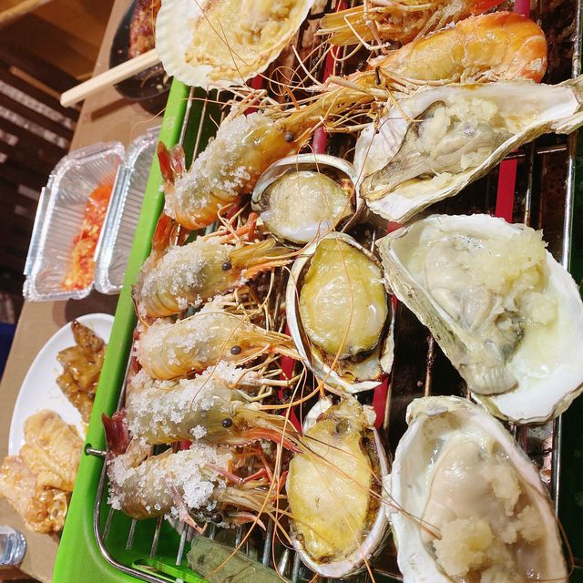 冬日暖笠笠去食游水蝦BBQ