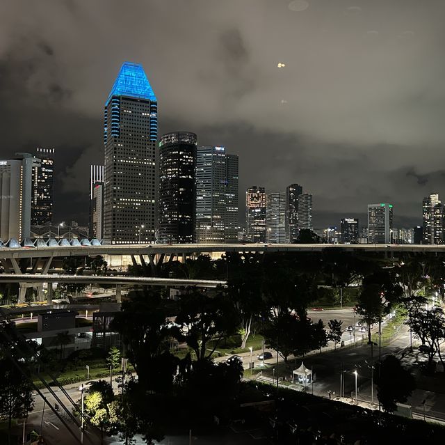 Singapore flyer with premium drink 