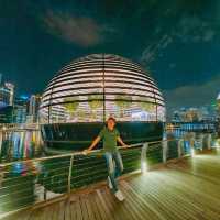 Iconic Landmark after the Sunset @Marina Bay 