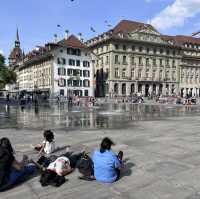 Bern, the capital city of Switzerland, is bui