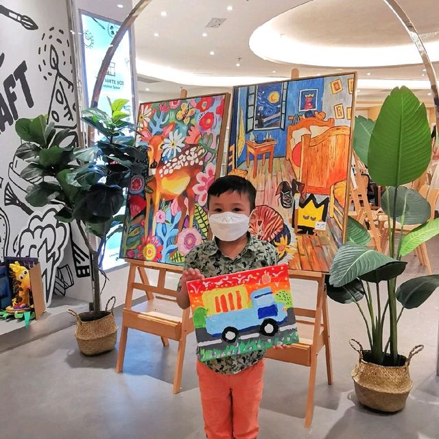 好有創意的繪畫課程Art Jamming