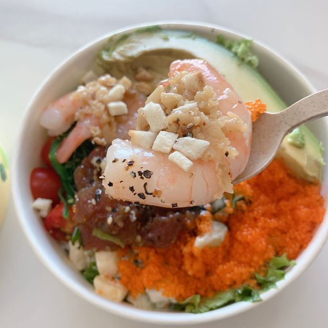 健康輕食之選🥗荃灣色彩繽紛夏威夷蓋飯🐟