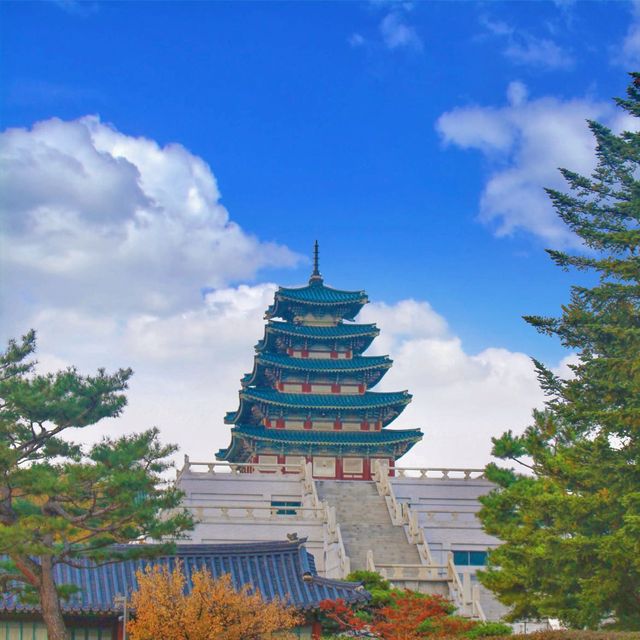 서울 아름다운 가을 단풍 명소, 경복궁 향원정🍁
