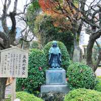 【東京】鳥居から眺めるスカイツリー