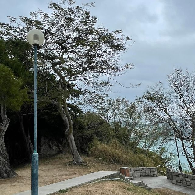 港島最南舂坎角💕觀景台細看南港島美景