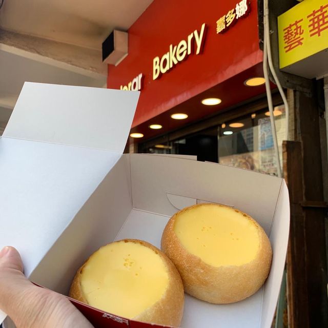 何文田平民餅店 竟然有法式布甸麵包賣？😮