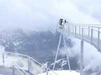 瑞士First雪山一飛沖天