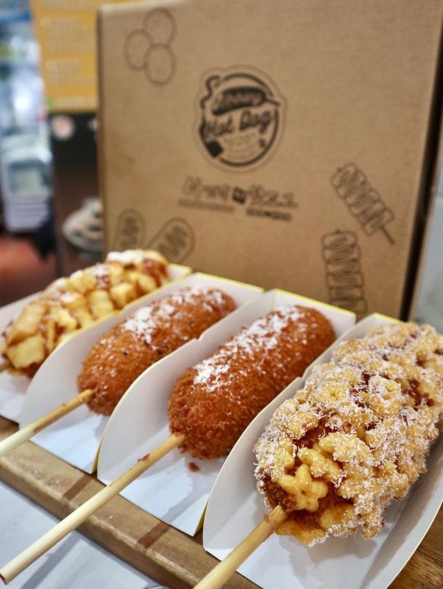 【✨超人氣韓式街頭人食 邪惡芝士拉絲炸熱狗棒🧀🌭️ 】 