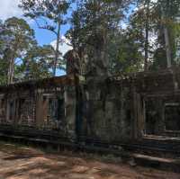Historic Hindu temple with pyramid shape