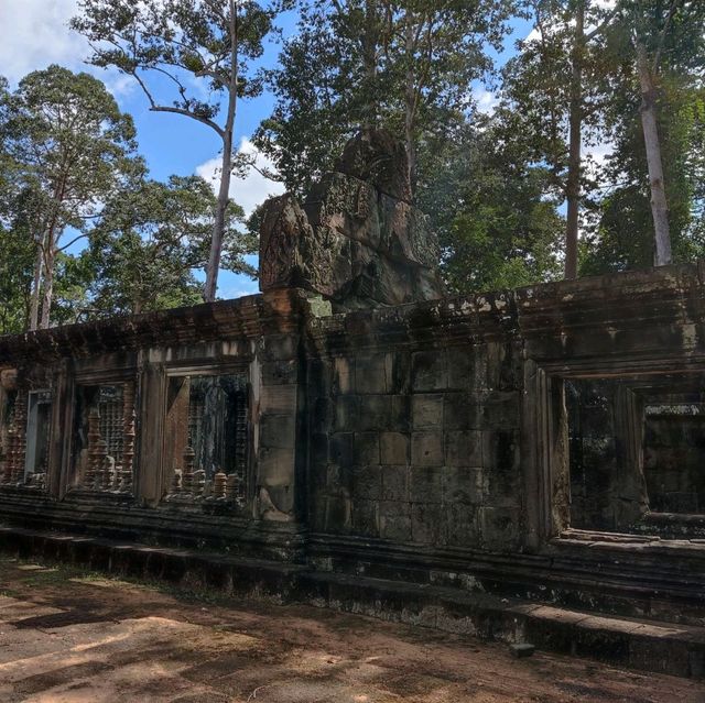 Historic Hindu temple with pyramid shape