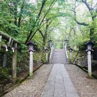 栃木県那須高原　温泉神社