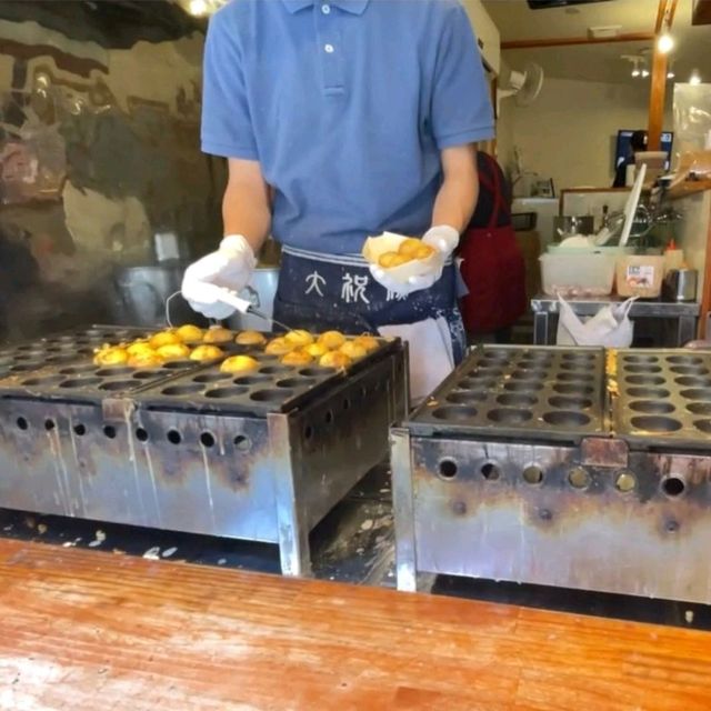 【たこ焼きといか焼き/谷中銀座商店街】東京都/台東区