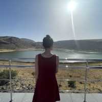 土耳其遊記 Cappadocia 綠線行程 - 土耳其最大的火口湖 Narlıgöl Crater Lake