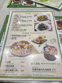 Thai Dishes with good service haa