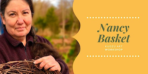 Ribbed Kudzu Basket Class with Nancy Basket | Carolina Bauernhaus Greenville