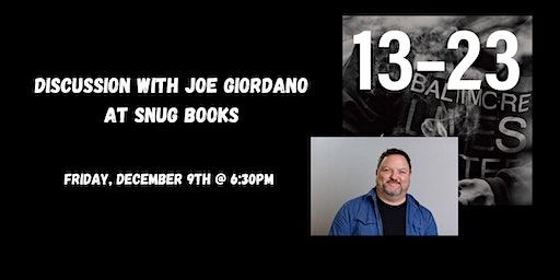 Discussion w/ Photographer Joe Giordano at Snug Books | Snug Books