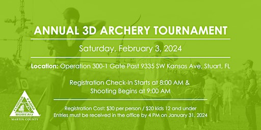 Annual 3D Archery Tournament | Operation 300
