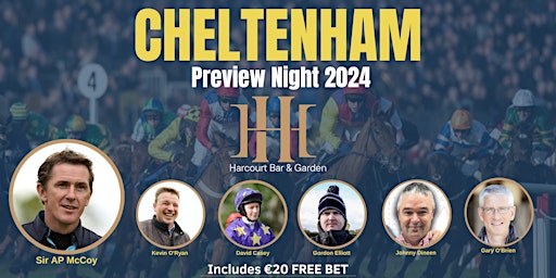 Cheltenham Preview Night 2024 | Harcourt Bar & Garden
