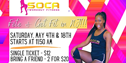 Soca Tworkout Fitness: Fête and Get Fit in Maplewood, NJ!!! | Groove Theory Fitness