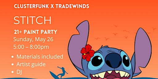 Stitch Paint Night | The Tradewinds