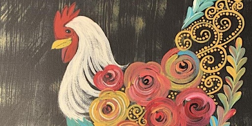 Paint & Sip Hen’s Night Out | The Hen House Boutique and Salon