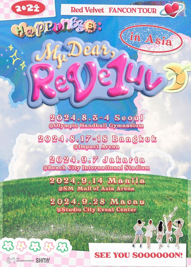 Red Velvet粉絲演唱會2024澳門站 | 新濠影匯綜藝館