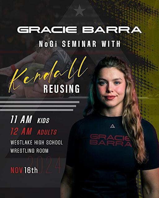 GB Westlake 4 Year Anniversary and Kendall Reusing NOGI Seminar | Westlake High School