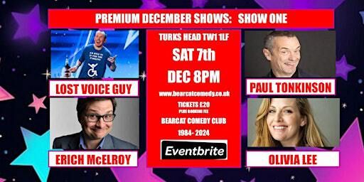 Bearcat Comedy Premium Saturday 7th December | Turks Head