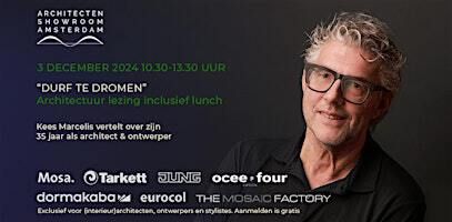 Architectuur lezing door Kees Marcelis | Architecten Showroom Amsterdam