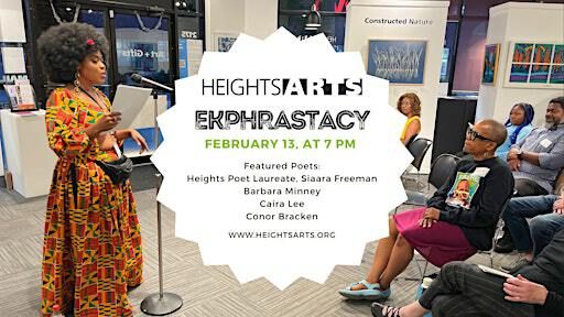 Ekphrastacy: Artists Talk and Poets Respond | Heights Arts