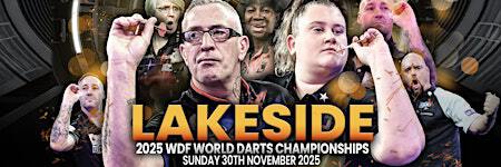 WDF 2025 Lakeside World Championships -SUNDAY 30th NOVEMBER - DAY TICKET | Lakeside Country Club