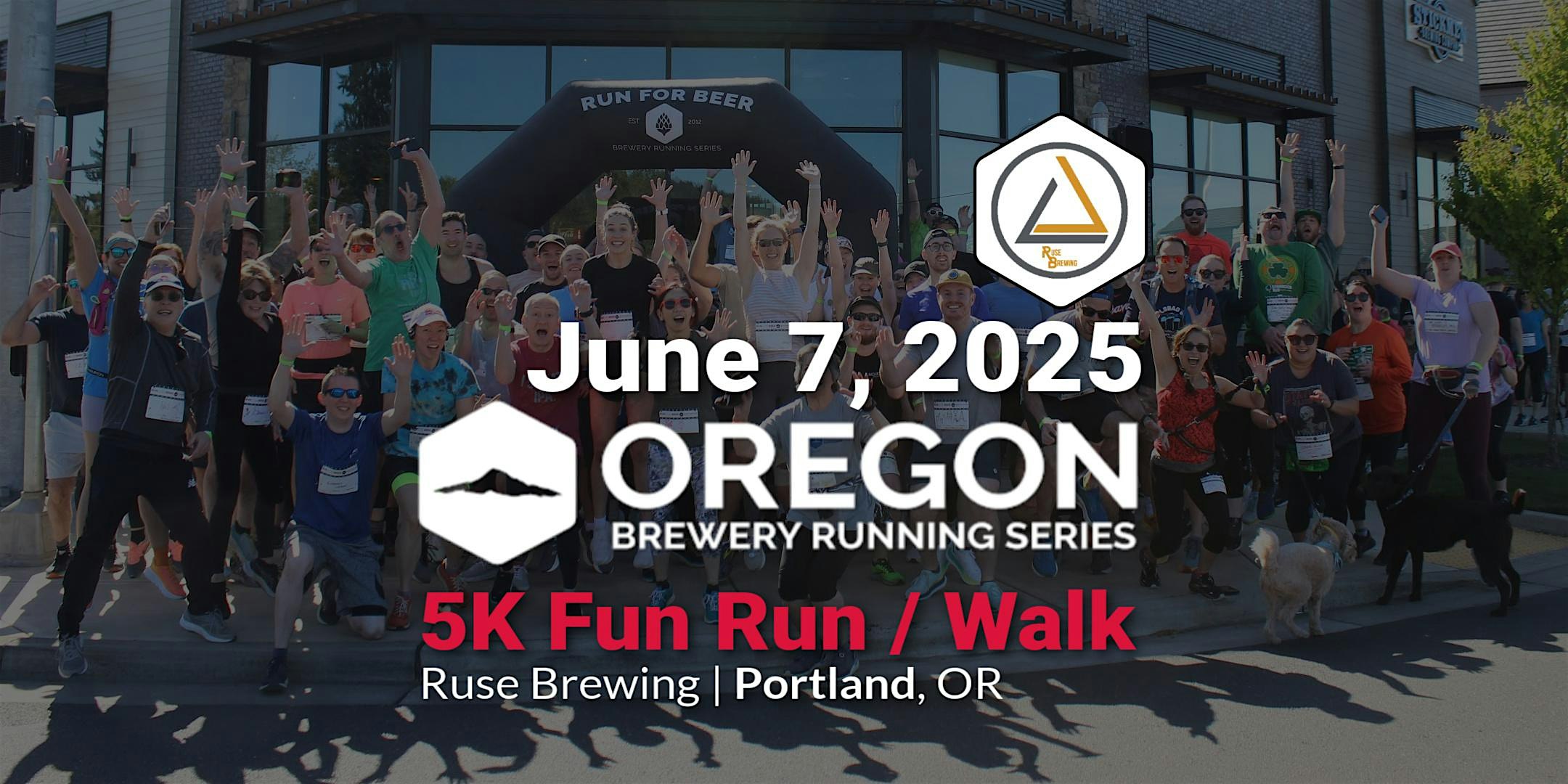 5k Beer Run - Ruse Portland | 2025 OR Brewery Running Series | Ruse Brewing