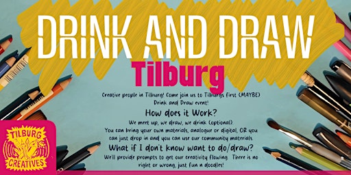 Drink and Draw Tilburg | Raw